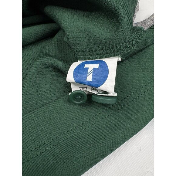 Twillory Athleisure Athlounger Long Sleeve Polo Shirt Mens S Green Performance - Picture 8 of 15